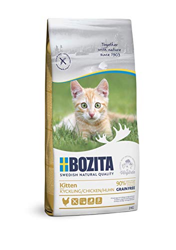 Bozita Kitten - Cibo Secco Per Gattini, Gatti Giovani E Madri In Allattamento, 2 Kg