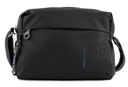 Mandarina Duck Md 20 P10Qmtv8, Borsa A Tracolla Donna, Nero (Black), 28X20.5X11 (L X H X W)