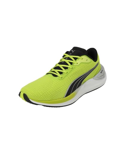 Puma Men Electrify Nitro 3 Road Running Shoes, Lime Pow-Puma Black-Puma Silver, 42 Eu