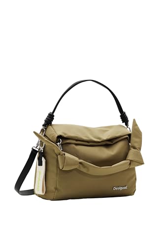 Desigual Priori Loverty 3.0, Accessories Nylon Hand Bag Donna, Verde