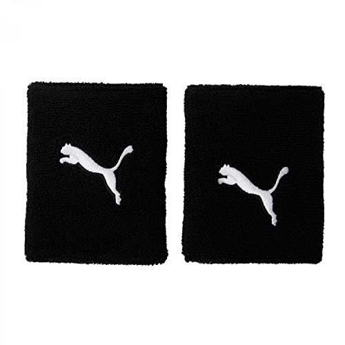 Puma - Polsini Antisudore Team, Nero (Nero), Taglia Unica