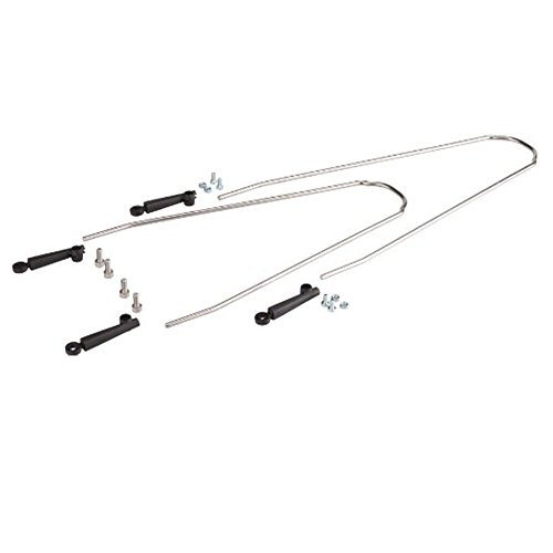 Sks U-Stays Kit Velo42 + Velo47, Set Puntoni Per Lamiera Plug-In Unisex Adulto, Nero, Taglia Unica
