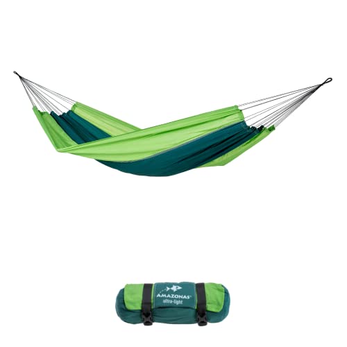 Amazonas Silk Traveller Forest Az-1030170 Amaca Da Viaggio, Portata 100 Kg, Superficie 220X140 Cm