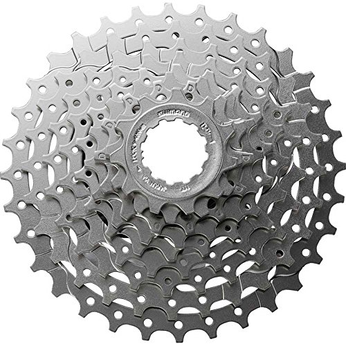 Shimano Cs-Hg400, Pacco Pignoni A 9 Velocità, 11-28 Denti, Argento