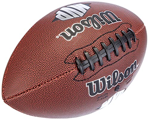 Wilson Mvp Official, Pallone Da Football Americano Unisex Adulto, Marrone (Brown), Taglia Unica