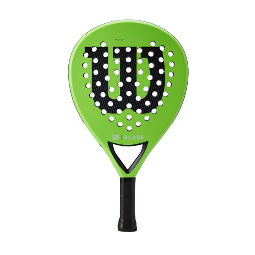 Wilson Racchetta Da Padel Blade Team V2, Fibra Di Vetro/Eva, 370 G, Verde, Wr067421U2