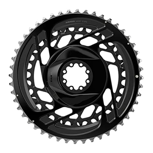 Sram Force D2 Road 2 X 12 Velocità, Anello Catena Unisex-Adulti, Nero, 48/35 Zähne