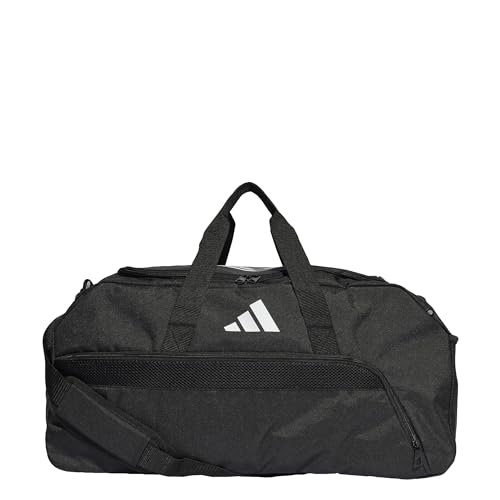 Adidas Tiro League Medium Duffel, Borsa Sportiva Unisex-Adulto, Black/White, 1 Plus