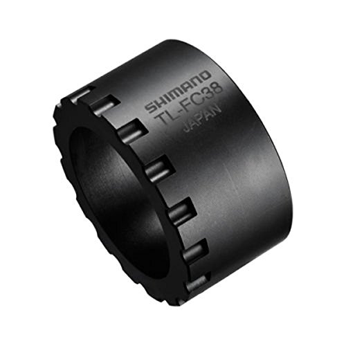 Shimano Du-E Steps Tl-Fc38, Utensile Di Fissaggio Unisex-Adult, Nero, Taglia Unica