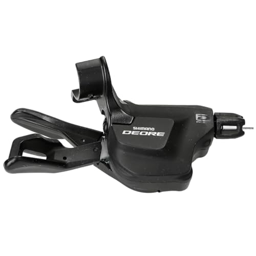 Shimano 4524667604655, Leva Cambio Dx 10V Shim. Deore Sl-M6000-Ir I-Spec Unisex-Adult, Nero, 2050 Mm Eu
