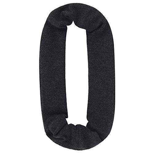 Buff Yulia Knitted Infinity Scarf 1242319011000, Womens Shawl, Grey