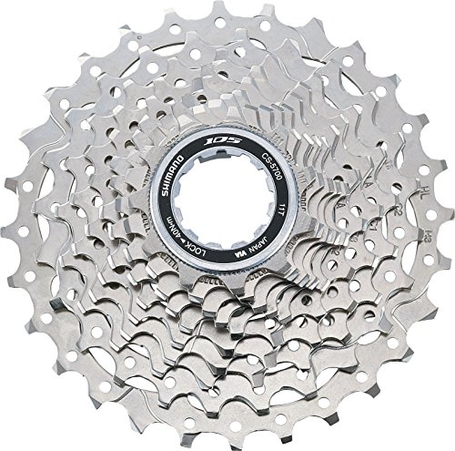 Shimano 105 Cassetta , Silver, L, 10 Velocita' 11/25 Cs5700