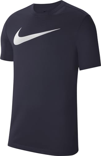Nike Cw6936-451 M Nk Df Park20 Ss Tee Hbr T-Shirt Uomo Obsidian/White M