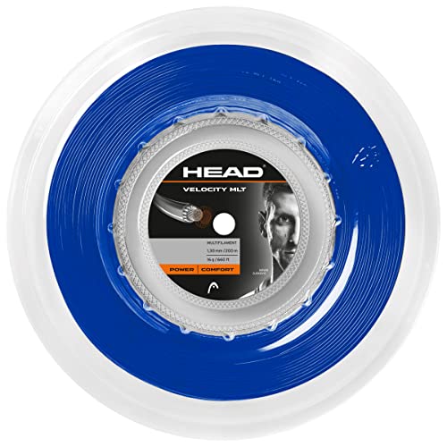 Head Rullo Velocity Mlt, Corda Da Tennis Unisex-Adulto, Blu, 1.30 Mm / 16 G