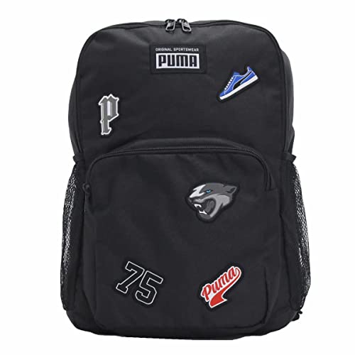 Puma Zaino Patch, Unisex-Adulto, Black, Taglia Unica