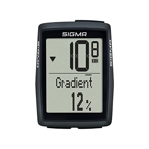 Sigma Sport Bc 14.0 Wr - Ciclo-Computer Cablato, Con Numerose Funzioni, Per Escursioni In Montagna, Facile Da Usare, Con Grandi Pulsanti E Uno Schermo