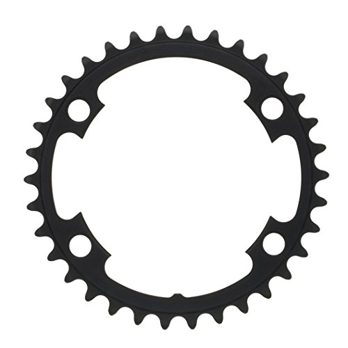 Shimano Fc-6800 Ultegra 11V X 50T, Corona Singola, 34D Ma, Nero