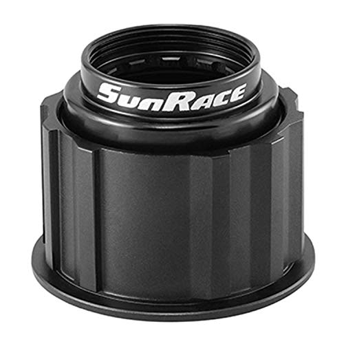 Sunrace Mx, Ruota Libera Unisex-Adulto, Nero/Rosso, 10-46D