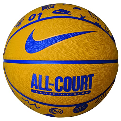 Nike, Basketballs Unisex-Adult, Yellow, 7