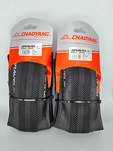 Chaoyang Gravel Gp 50-622-Pneumatico Pieghevole 29 X 2,0, Colore Unisex Adulto, Nero/Tanwall, Taglia Unica