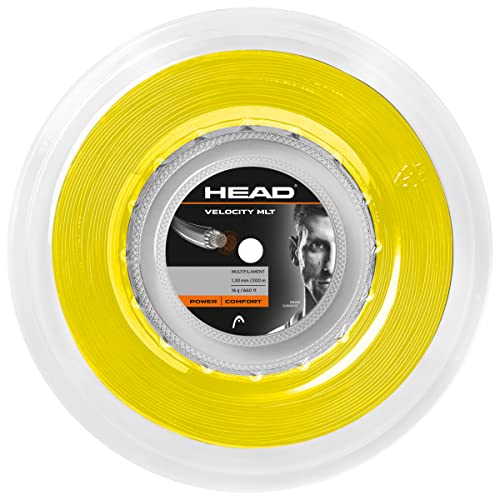 Head - Corda Da Tennis Per Adulti Velocity Mlt, Unisex - Adulto, 281414-16 Yw, Giallo, 16