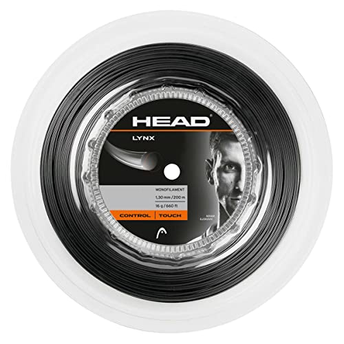 Head Lynx Matassa, Racchetta Da Tennis Unisex-Adulto, Antracite, 1.25 Mm