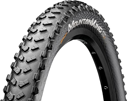 Continental Mountain King, Bicycle Tire Unisex-Adult, Black, 26", 26 X 2.30