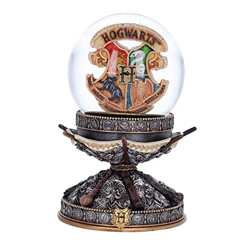 Nemesis Now Palla Da Neve Con Licenza Ufficiale Harry Potter, Argento, 16,5 Cm