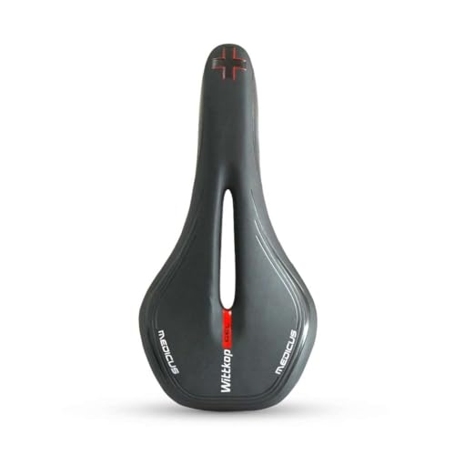 Büchel Sattel (Race, Mountainbike) Sella Wittkop Twin Medicus 7.0 (Per Bici Da Corsa E Mountain Bike), 21200, Nera, Taglia Unica Unisex Adulto, Nero