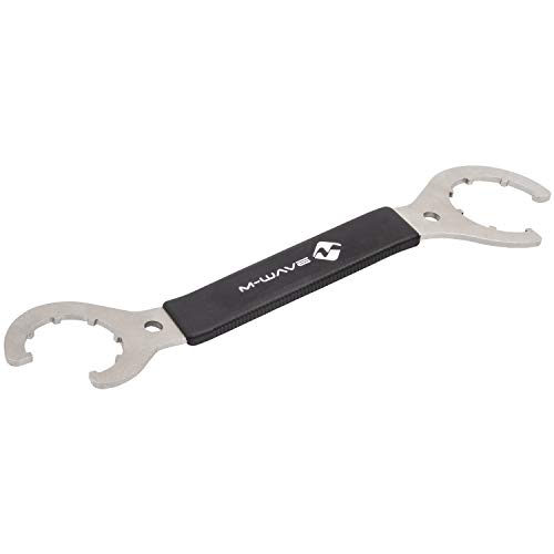 M-Wave Unisex - Adulto Lr E-Motor Anello Di Bloccaggio Strumento Nero/Argento