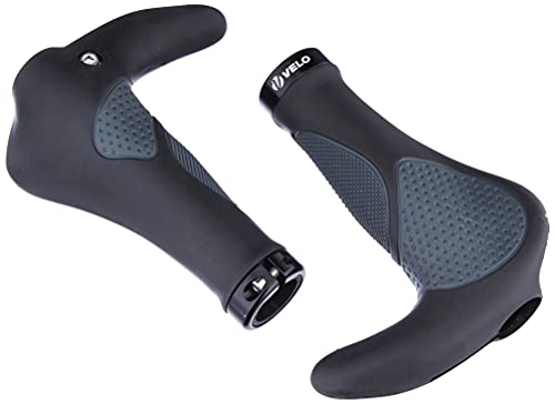 Velo Barra Ergogel D3, Impugnatura A Vite Unisex, Nero
