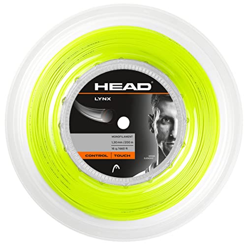 Head Lynx Matassa, Racchetta Da Tennis Unisex Adulto, Giallo, 18