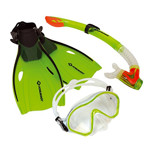 Schildkröt Funsports 940001, Set Per Immersione In Apnea, Verde, Taglia 27-32