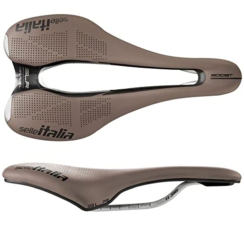 Selle Italia Selle Slr Boost Gravel Ti 316 Superflow Marrone, L3