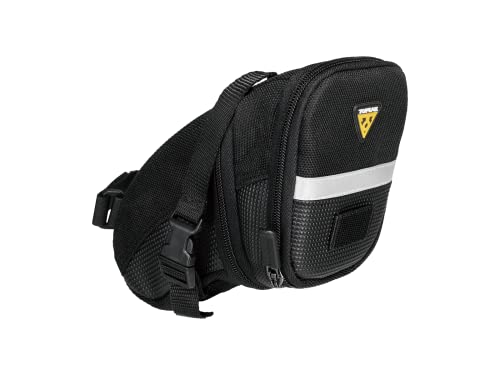 Topeak Aero Wedge Pack Small, Borsello Sottosella Unisex Adulto, 0.66 L, ‎Nero