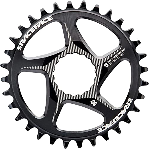 Race Face, Plateau Direct Mount Shimano 12V-34T-Noir Unisex Adulto, Nero, 34