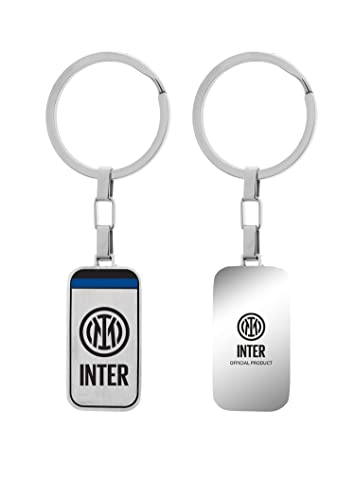 Inter F.C. Internazionale Portachiavi Acciaio, Unisex, Taglia Unica