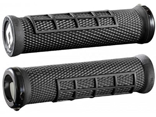 Odi Elite Flow Lock On, Manopole Mtb, Nero, Diamentro Esterno 31 Mm (M), Lunghezza 130 Mm