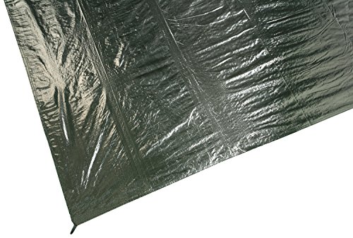 Vango Acxground0G4Z01 - Rivestimento In Pe, Taglia Unica, 200 X 200 Cm, Colore: Nero
