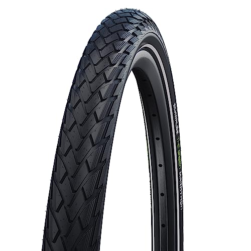 Schwalbe Cop.Sw Marathon Refl Hs620, Pneumatico Unisex-Adult, Nero/Riflettente, 44-584 (27.5X1.65 | 650X42B)