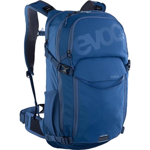 Evoc, Sac À Dos Stage 18 Bleu Denim Unisex Adulto, Nero, Taglia Unica
