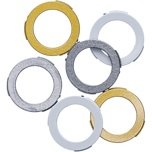 Magura, Kit Di Coperture Per Pinza Freno, Pinza A 2 Pistoncini, Dal Ma2015 (Bianco, Oro, Argento) (Conf. = 6 Pezzi), Copertura Per Pinze Freno, Multic