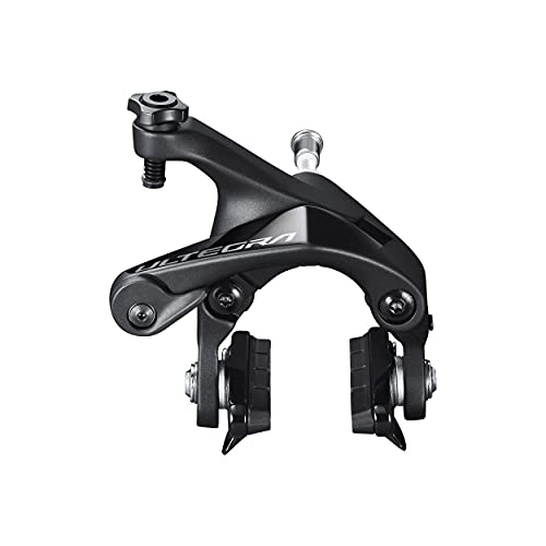 Shimano R8100, Freno Anteriore Ultegra 12V Attacco Singolo Unisex Adulto, Nero