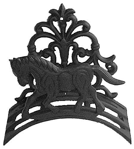 Hkm Supporto Tubo Flessibile Ghisa, H 23 Cm, B Circa 21 Cm