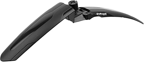 Polisport 8624300001 - Parafango Anteriore Universale Mud Pro Per Mountain Bike E Mountain Bike Elettriche Con Ruote Da 26'' A 29'' En Color Nero