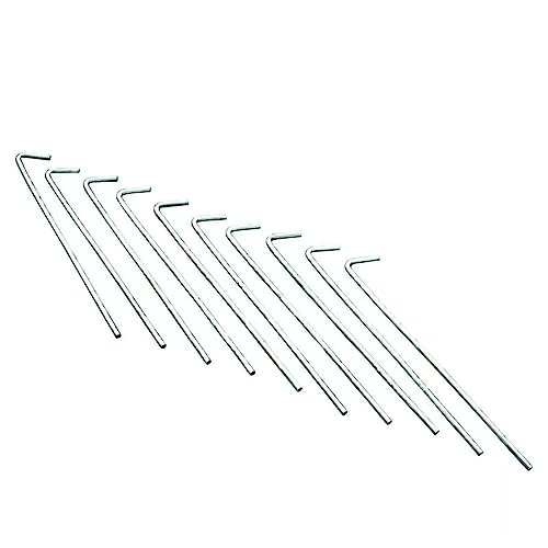 Picchetti Da Tenda In Acciaio 8 Pollici Scanalati 10Pz