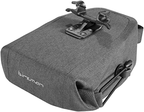 Birzman Elements 3 - Borsa Da Sella Unisex (Grande), Taglia Unica, Colore: Grigio