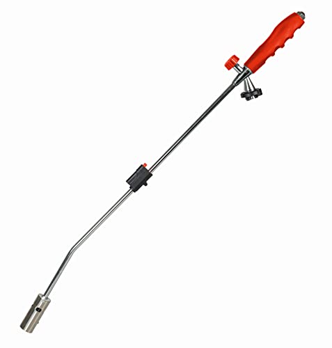 Rothenberger Industrial 1500003637 - Bruciatore Per Erbacce Rs 220 Con Accensione Piezoelettrica, Colore: Rosso, Argento, Maneggevole