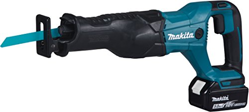 Makita Sega Recipro A Batteria, Djr186Rt, Blu, Djr186Rt 0 Wattsw, 18 Voltsv