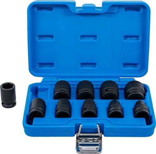 Bgs 74296 | Set Di Chiavi A Bussola Esagonali | Azionamento Quadrato Interno 12,5 Mm (1/2") | Sw 3/8-15/16" | Dimensioni Pollici | 10 Pezzi